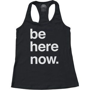 $32 Boredwalk Be Here Now racer back gym tank